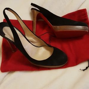 Authentic Christian Louboutin Sling Backs
